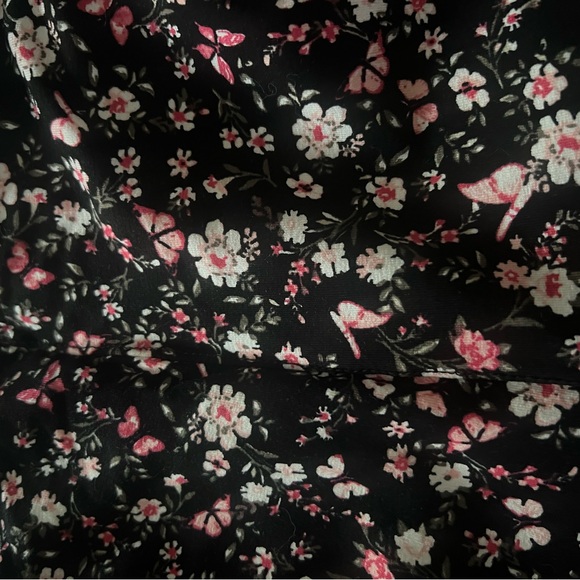 Full length flowered leggings - Picture 2 of 4